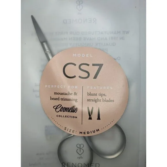 Renomed mustache and beard/fly tying trimming scissors - Picture 4 of 5